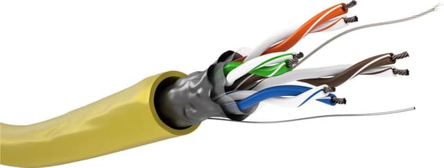 Goobay CAT 5e nettverkskabel, F/UTP, 100 m