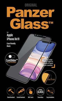 PanzerGlass 2668, Kirkas näytönsuoja, Apple, iPhone XR/11, Naarmuuntumisenkest