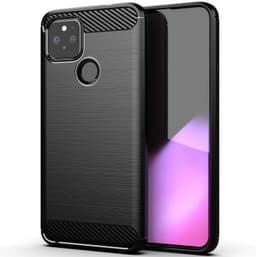 Google Pixel 5 -matkapuhelimen kansi TPU Black