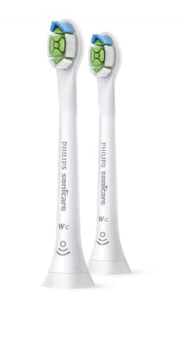 Philips Sonicare W2c Optimal White, kompakti HX6072/27 -pää, Sonic -tekniikka, valkoinen, Mukana olevien harjaspäiden lukumäärä 2