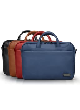 PORT DESIGNS Zurich Passer op til størrelse 14 ", rød, 13-14", skulderrem, etui