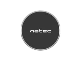 Natec magneettinen autoteline älypuhelimeen FIERA musta/hopea, säädettävä, 360°