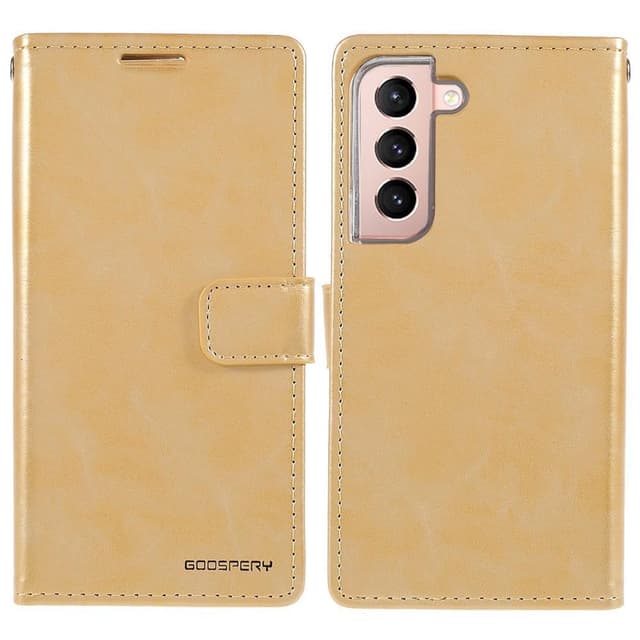 MERCURY GOOSPERY Blå Måne Etui Samsung Galaxy S22+ - Guld