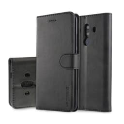 Huawei Mate 10 Pro Lompakkoteline Korttipaikoilla - Musta