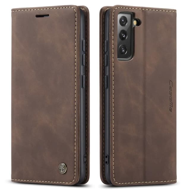 CASEME Plånboksfodral Samsung Galaxy S22 Plus - Coffee