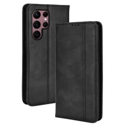 Samsung Galaxy S22 Ultra 5G Plånboksfodral  - Svart