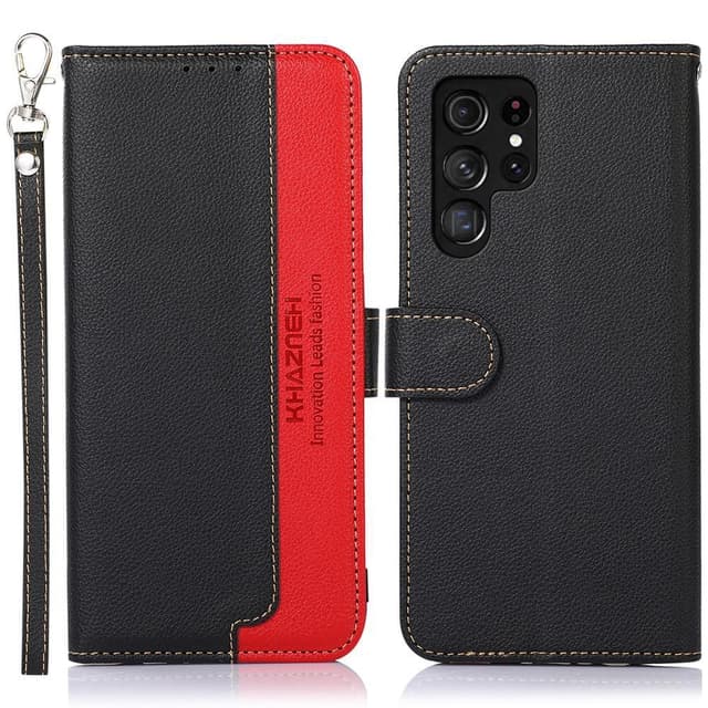 KHAZNEH Telefoncover til Samsung Galaxy S22 Ultra - Sort