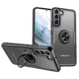 Samsung Galaxy S22 5G Hybrid Deksel Med Fingerring - Svart