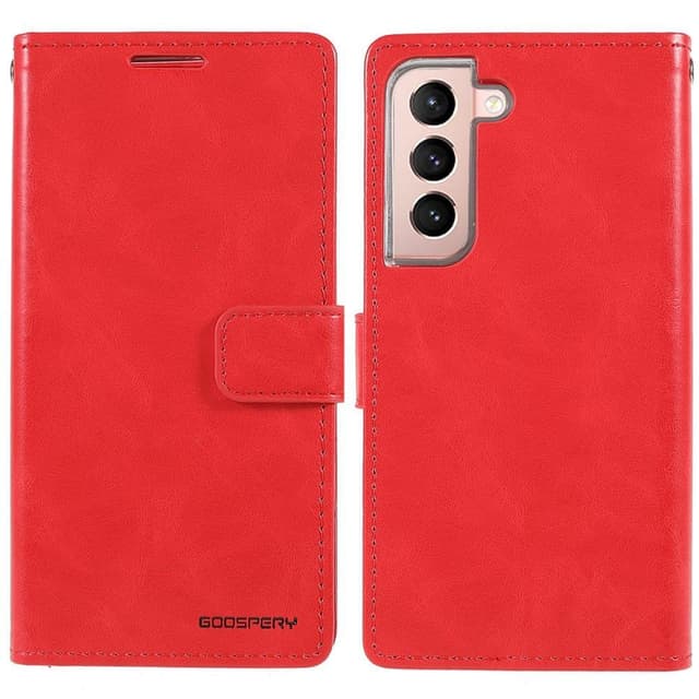 MERCURY GOOSPERY Blå Måne Etui Samsung Galaxy S22+ - Rød
