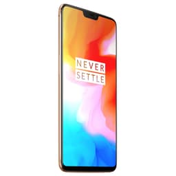 OnePlus 6 smartphone (silkesvit)