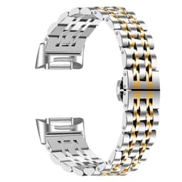 Fitbit Charge 5 rannekoru ruostumatonta terästä hopea/kulta