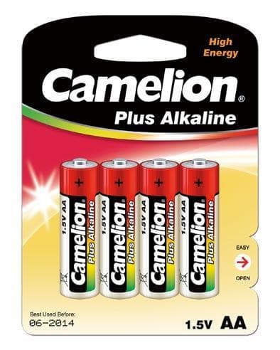 Camelion LR6-BP4 AA/LR6, Plus Alkaline, 4 stk.