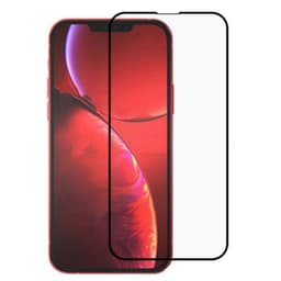 iPhone 13 Pro Max Skærmbeskytter med sort stel Hærdet glas
