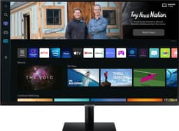 Samsung Smart Monitor M5 27" PC skjerm (sort)