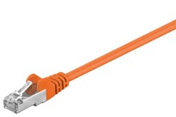 Goobay Patchkabel CAT 5e, F/UTP, orange, 2 m