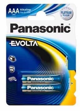 Panasonic Evolta AAA AAA/LR03, Alkaline, 2 st.