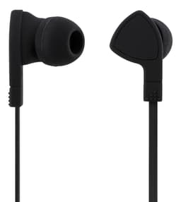 E110 In-ear headset, 1-button remote, 3.5mm, mic, black