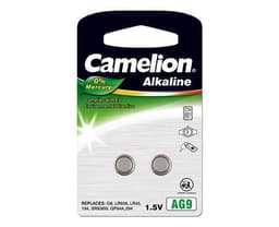 Camelion AG9/LR45/LR936/394, alkalisk knapcelle, 2 stk.