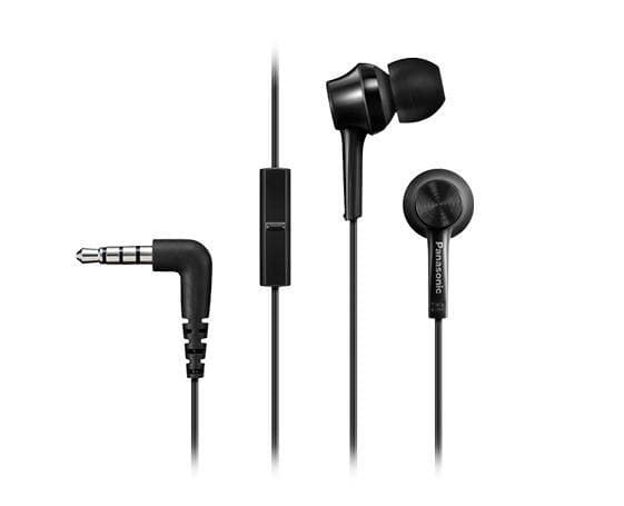 Panasonic Canal type RP-TCM115E-K In-ear, 3,5 mm (1/8 tum), Mikrofon,