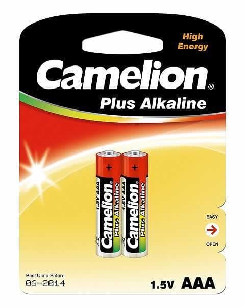Camelion AAA/LR03, Plus Alkaline, 2 stk.