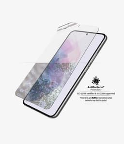 PanzerGlass 7296, Samsung, Galaxy S22 5G, Naarmuuntumisenkestävä, Antibakteeri
