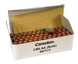 Camelion AA/LR6, Plus Alkaline, 60 stk.