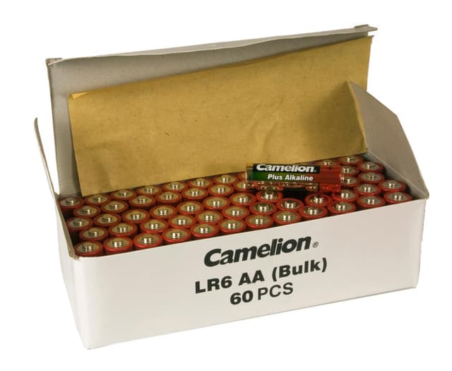 Camelion AA/LR6, Plus Alkaline, 60 stk.
