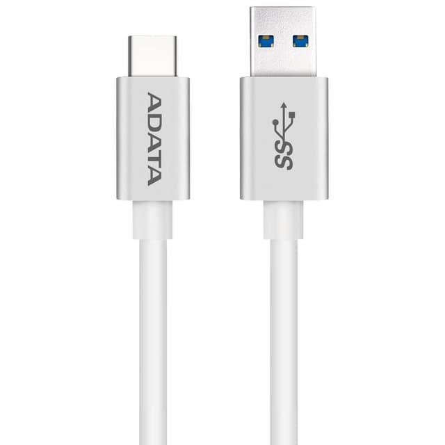 ADATA USB-C till USB-A, 1m, USB 3.1, 5Gbps, vit
