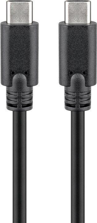 Goobay 67976 USB-C 3.1 generasjon 1 kabel, svart, 1m