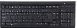 Kensington Advanced Fit tunt trådlöst tangentbord (nordisk layout)