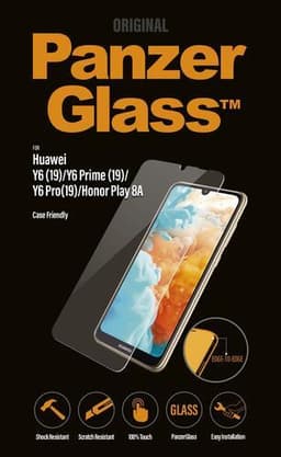 PanzerGlass 5344, Kirkas näytönsuoja, Huawei, Y6 (2019)/Y6 Pro/Prime (2019)/Y6