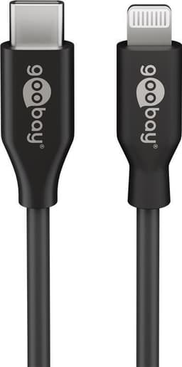 Goobay 39447 Lightning-USB-C â„¢ USB-laddning och synkroniseringskabel