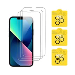 Näytönsuoja / linssisuojus iPhone 13 Pro karkaistu lasi 3 + 3