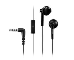 Panasonic-hodetelefoner RP-TCM55E-K i øret, 3,5 mm (1/8 tommer), mikrofon, svart,