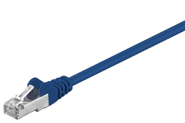 Goobay Netværkskabel CAT 5e, F/UTP, blå, 2 m