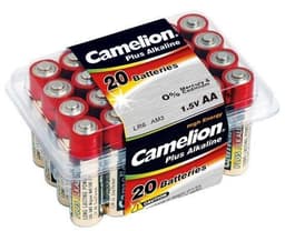 Camelion LR6-BP20 AA/LR6, Plus Alkaline, 20 stk.