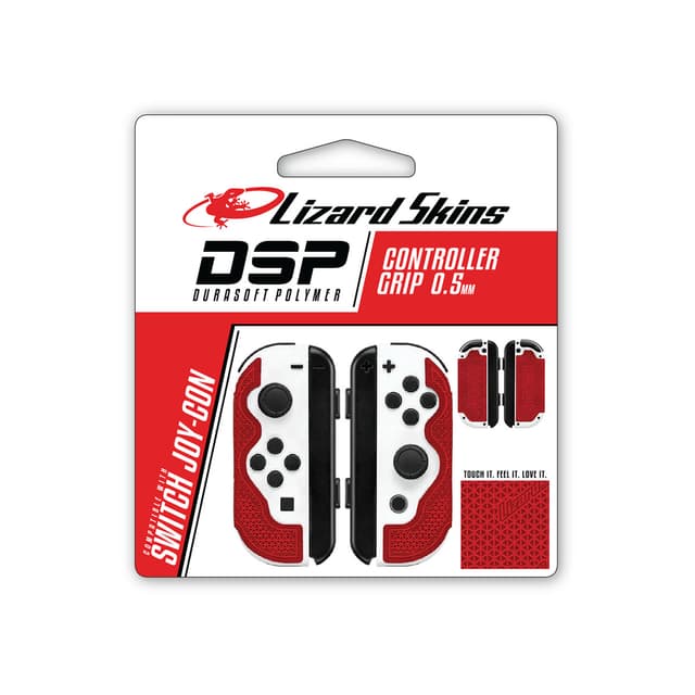 LIZARD SKINS DSP CONTROLLER GRIP FOR SWITCH JOY-CON-CRIMSON
