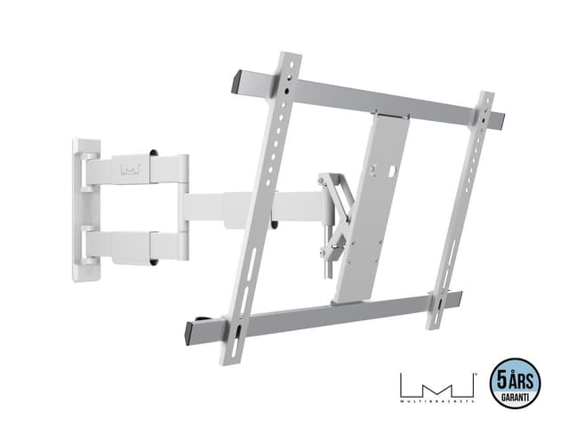 Multibrackets Universal TV Väggfäste 37""-65"" VESA Flexarm Thin White Large