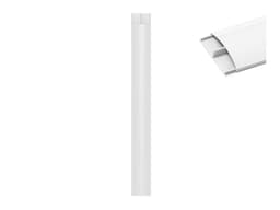 Multibrackets kabelkanal 75mm W - 1100mm L Vit