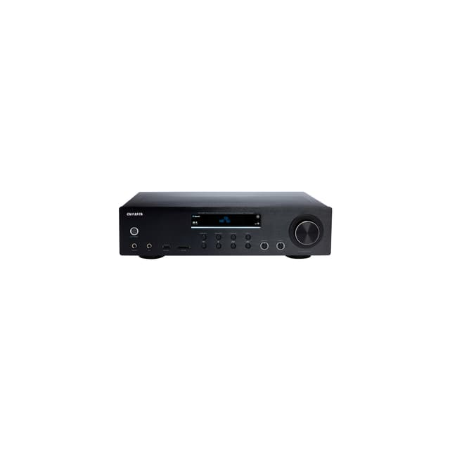 AIWA Stereoförstärkare med Bluetooth Svart