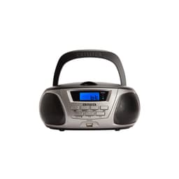 AIWA Mini Boomblaster FM - CD - - USB Harmaa