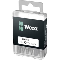 Wera 867/1 Z DIY SiS Torx-Bit T 15 Verktygsstål