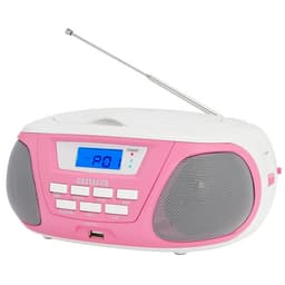 AIWA Mini Boomblaster FM - CD - - USB - Vaaleanpunainen väri