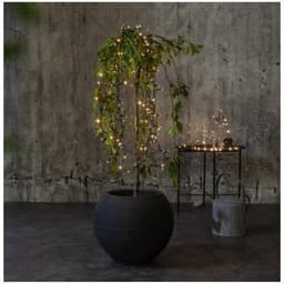 Ljusslinga led - akku - 280cm - svart - star trading