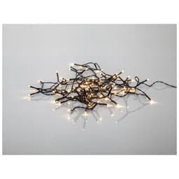 Ljusslinga led - akku - 560cm - svart - star trading