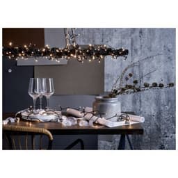 Ljusslinga crispy ice white - led - 2560cm - star trading
