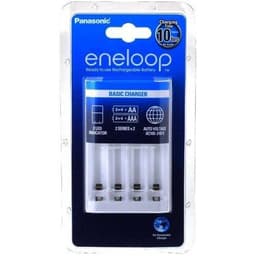 Panasonic eneloop Basic batteriladdare 2 eller 4 AA/AAA