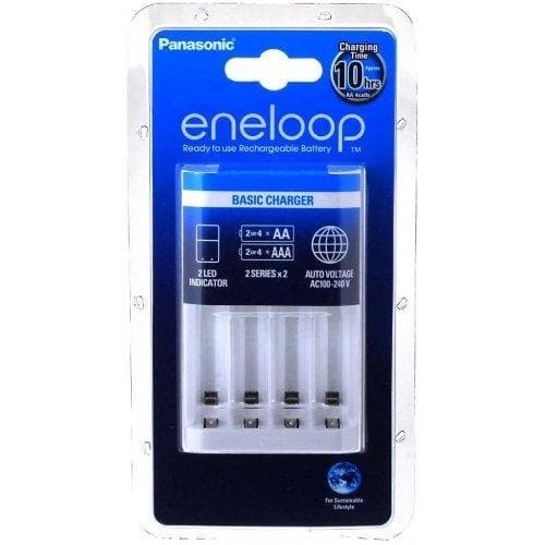 Panasonic eneloop Basic batteriladdare 2 eller 4 AA/AAA