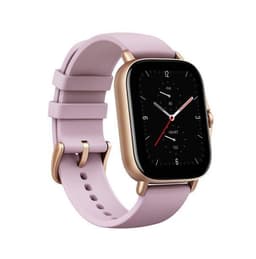 Amazfit GTS 2e Smart-ur, GPS (satellit), AMOLED Display, Touchscreen, Pulsmåler, Aktivitetsovervågning 24/7, Vandtæt, Bluetooth, Lilla lilla