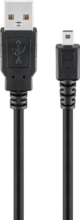 USB 2.0 Hi-Speed -kaapeli, musta